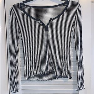 stripped long sleeve tee